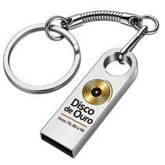 Pen Drive Disco de Ouro